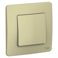 BLANCA С/У 1-клавишный ПЕРЕКЛЮЧАТЕЛЬ (сх.6), 10А, 250В, БЕЖЕВЫЙ