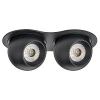 i6277474 Светильник INTERO LED 9W*2 850LM*2 24G ЧЕРНЫЙ 4000K (217627+217074+217074)