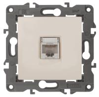 14-3107-02 ЭРА Розетка RJ45, IP20, сл.кость (10/100/3000)