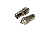 TV-разъем гнездо без пайки Орех REXANT 