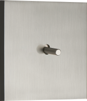 Переключатель перекрестный (с 3-х мест) на 1 тумблер, цилиндр, 10AX 250V, вороненая сталь, серия N96