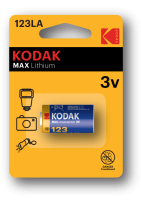 Батарейки Kodak CR123 [ K123LA] MAX Lithium (6/12/10800)