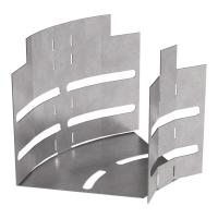 Угол горизонтальный изменяемый 0-45 градусов Стандарт 100х100 Промрукав