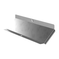 Крышка угла вертикального внутреннего 45 градусов Стандарт INOX (AISI 304) 500 Промрукав