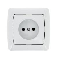 Мадрид EIR10-022-10 Розетка 1х 10A бел. EKF