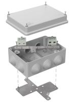 Коробка огнестойкая для о/п 40-0310-FR10.0-4 Е15-Е120 RAL7035 150х110х70 (6 шт/кор) Промрукав