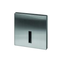 DK1030-NI Светильник встраиваемый в стену, IP 20, LED 3000K, 3 Вт, никель, алюминий