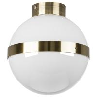812111 Люстра GLOBO 1х40W E14 antique bronze/white