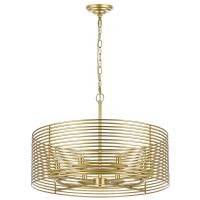 728083 Люстра ZETA 8х40W E14 ЗОЛОТО