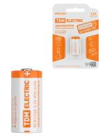 Аккумулятор RCR123A 3,2 В 450 м*Ач Li-Ion, BP-1, TDM