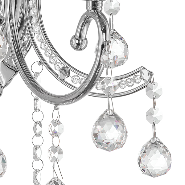 708614 Бра ELEGANTE 1х60W E14 ХРОМ