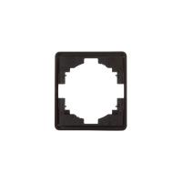 Рамка ROUND 1-постовая оникс KRANZ