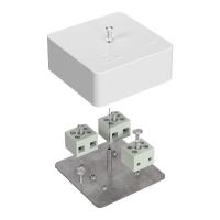 Коробка огнестойкая для кабель-канала 40-0450-FR6.0-6 Е15-Е120 RAL9003 75х75х30 (87 шт/кор) Промрукав