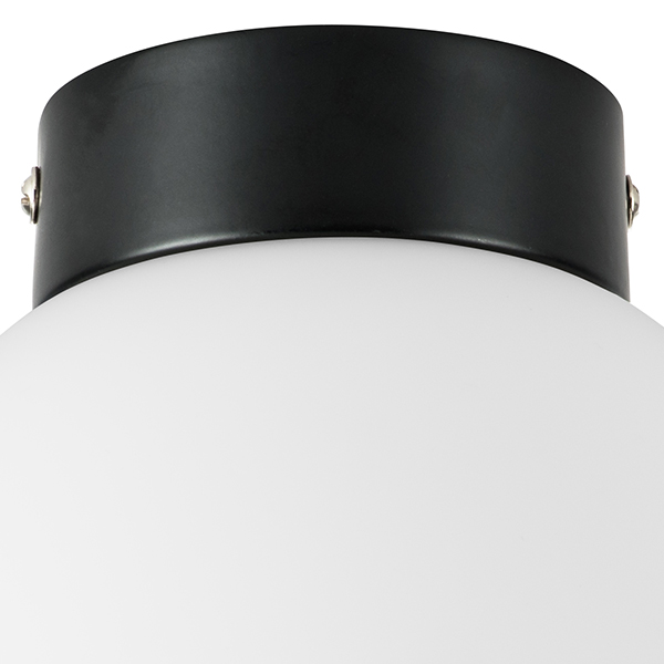 812017 Люстра GLOBO 1х40W E14 matt black/white