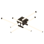 Fliss CLL-1-72-RC BK  Светильник потолочный светодиодный ЭРА Модерн Fliss CLL-1 72W 3K-6K RC BK с ду черный