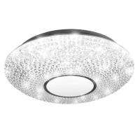 Управляемый светодиодный светильник  AKRILIKA  32W R-410-CLEAR/WHITE-220-IP20