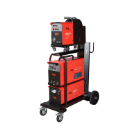Cварочный полуавтомат_INMIG 500T DW SYN (31406) + Подающий механизм_ДРАЙВ (DRIVE) INMIG DW SYN_для арт. 31406 (41104) + Шланг-пакет 5 метров 70мм2 14 pol с жидкостным охлаждением для INMIG 500T DW SYN (31408) + Горелка FB 500 3m (38032) + Блок жидкостного