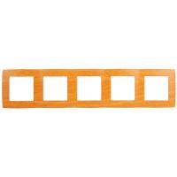 12-5005-07 ЭРА Рамка на 5 постов, Эра12, ольха (10/200/80000)