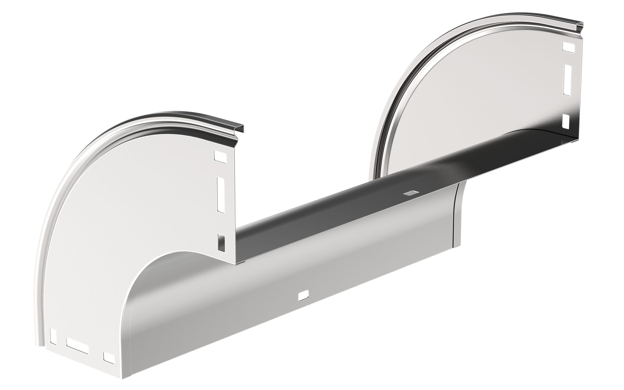 ESCA Поворот плавный 90град тип В20 100х400мм IEK