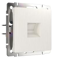 Розетка Ethernet RJ-45 (перламутровый рифленый) W1181013