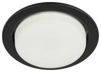 Встраиваемый светильник под лампу GX53 ЭРА KL70 SBK черный матовый