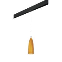 PRO810013 Светильник д/1-фазн трека AGOLA 1х40W E14 ХРОМ/ЯНТАРЬ/ЧЕРНЫЙ (810013+595007)