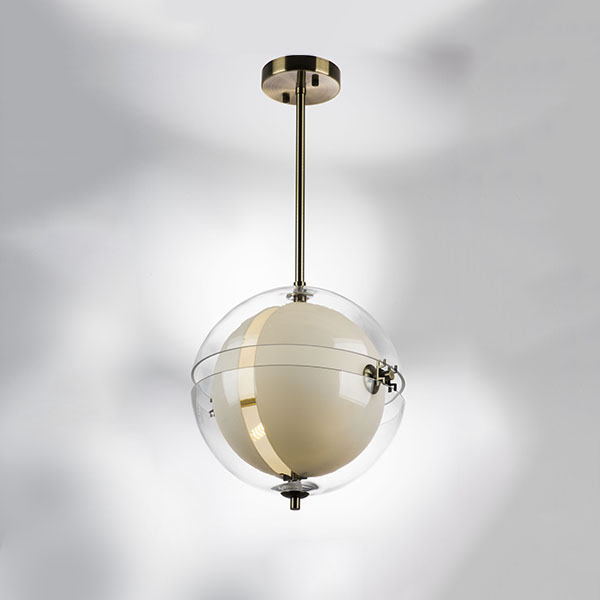 816033 Люстра MODENA 4х40W G9 ЛАТУНЬ/ПРОЗРАЧНЫЙ