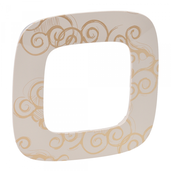 Legrand Valena ALLURE Нарцисс золото Рамка 1-ая