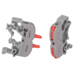 NO-225-396  Клемма ЭРА NO-225-396 проходная на DIN-рейку 222-2411D с рычагами 1 полюс 0.08-2.5/4 мм2 упаковка 10 шт