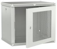 ITK LINEA W Шкаф настенный 9U 600х450мм дверь перфорированная серый 2.0