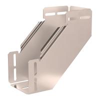 Угол вертикальный внутренний 90 градусов Стандарт INOX (AISI 409) 100х100 Промрукав