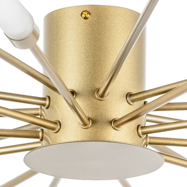 732203 Люстра RAGNO 20х5W(led) G9 ШАМПАНЬ/ЗОЛОТО