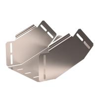 Угол вертикальный внутренний 45 градусов Стандарт INOX (AISI 409) 200х100 Промрукав