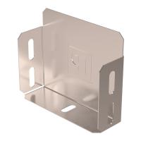 Заглушка лотка Стандарт INOX (AISI 409) 100х80 Промрукав