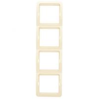 Лондон Рамка 4-местная вертикальная бежевая EKF PROxima