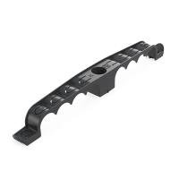 Держатель труб для прямого монтажа двусторонний на 8 мест в гофроящике чёрный d20 (100шт/кор) Промрукав