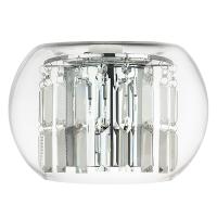 753634 Бра ACQUARIO 3х20W G4 12V ХРОМ хрусталь+стекло