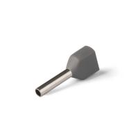 НШВИ(2) сечение 0,75 мм², длина 10 мм, серые (100 шт/уп) Промрукав