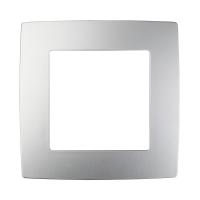 12-5001-03 ЭРА Рамка на 1 пост, Эра12, алюминий (20/200/6400)