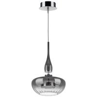 804401 Люстра ASTRA LED 12W 580LM ХРОМ/ДЫМЧАТЫЙ 3000K