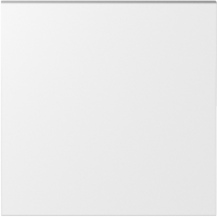 Клавиша 1-я, матовый белый, серия S08