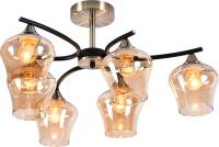 Светильник MDL10245/6 Чёрный+Бронза E27*60W O650*305 ( в коробке 4 штуки )