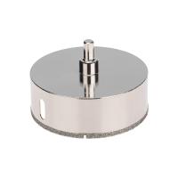 Коронка алмазная 100мм по керамограниту с центровочным сверлом KRANZ