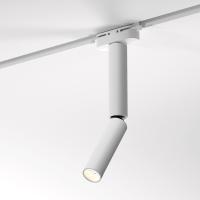 Basic System Трековый поворотный светильник 6W 4000K Pika белый 85112/01