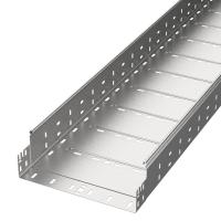 Лоток перфорированный Профи 300х100х6000 (1,0 мм) (12 м/уп) Промрукав