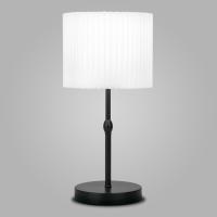 Настольный светильник с тканевым абажуром 01162/1 черный