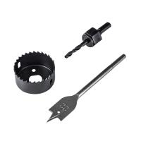 Набор для установки врезных замков, 22 мм/54 мм (перовое сверло/кольцевая пила) KRANZ