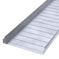 Лоток неперфорированный Профи INOX (AISI 316) 600х80x6000 (1,2 мм) (12 м/уп) Промрукав