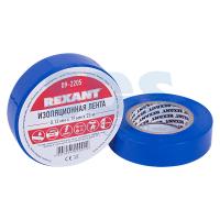 Изолента 19мм х 25м синяя REXANT (5шт/уп)