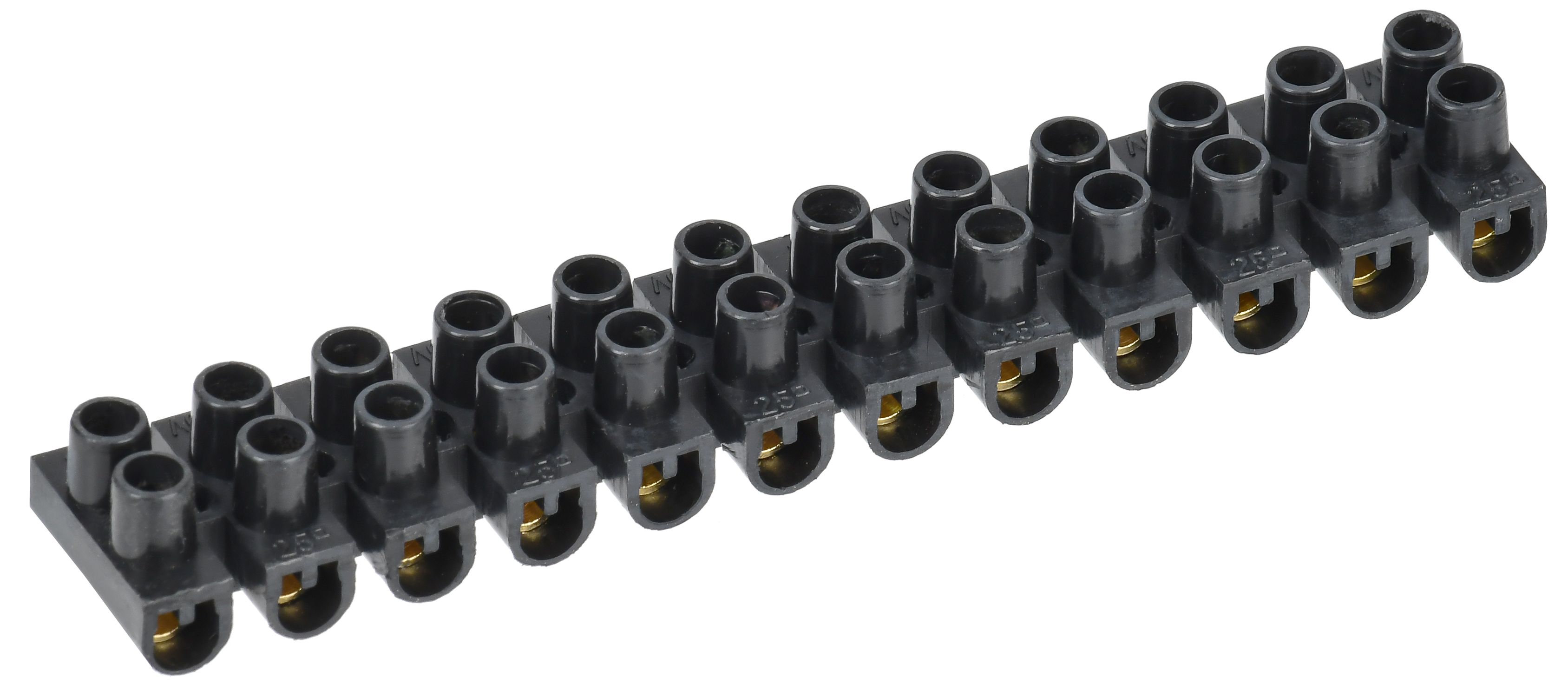 Зажим контактный винтовой ЗВИ-3 н/г 1,0-2,5мм2 12пар черный IEK